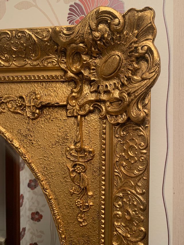 ANTIGUO ESPEJO S.XIX ESTILO ISABELINO