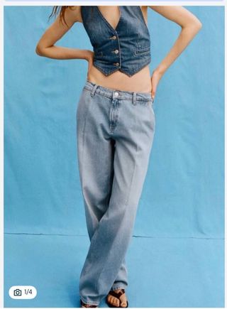Pantalones vaqueros Zara Talla 36