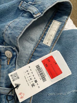 Pantalones vaqueros Zara Talla 36