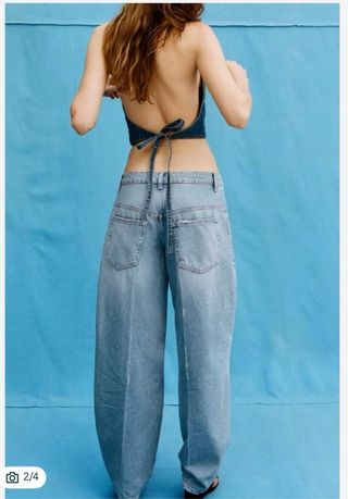 Pantalones vaqueros Zara Talla 36