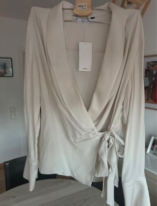 Blusa Mango Beige