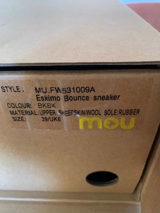 Botas Mou Skimo Negras