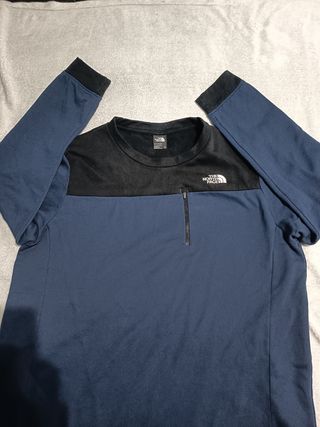 Sudadera The North Face azul y negra,no negociable