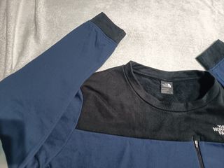 Sudadera The North Face azul y negra,no negociable