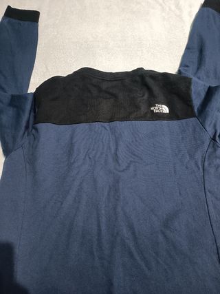 Sudadera The North Face azul y negra,no negociable