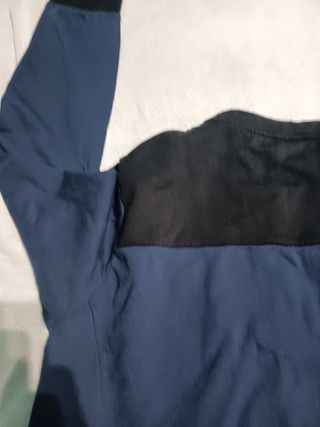 Sudadera The North Face azul y negra,no negociable