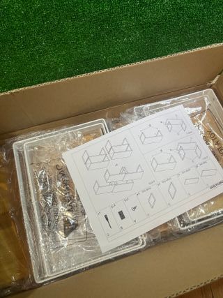 Paquete de 4 organizadores de estantes de cocina 