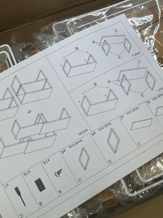 Confezione da 4 organizer per scaffali da cucina 