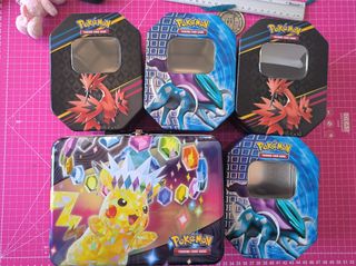 Latas Pokémon TCG Vacías