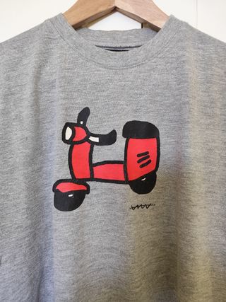 Camiseta manga larga" Callate la boca" talla M