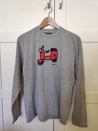 Camiseta manga larga" Callate la boca" talla M