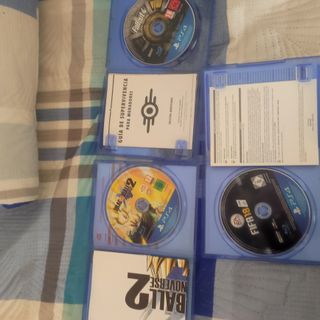 Lote 3 Juegos PS4: Fallout 4, FIFA 18, DBZ
