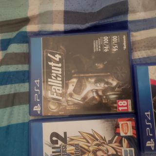 Lote 3 Juegos PS4: Fallout 4, FIFA 18, DBZ