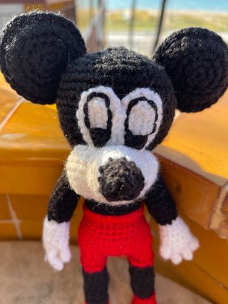 Muñecos Mickey y Minnie Crochet