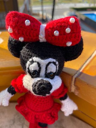 Muñecos Mickey y Minnie Crochet