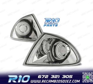INTERMITENTES FRONTALES BMW E46 98-01 CROMADO