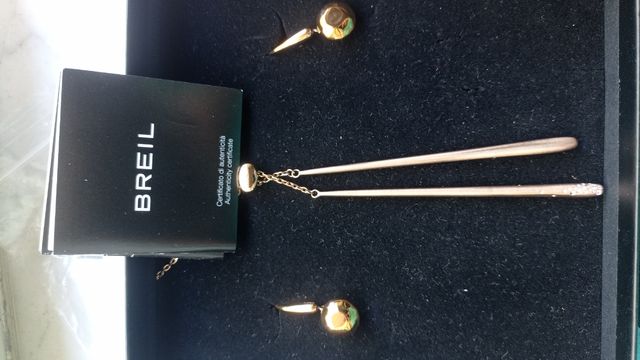 Breil Catenina e Orecchini Oro