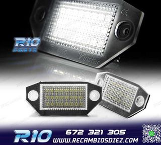 LUCES MATRICULA PARA FORD MONDEO MK3 00-07 LED