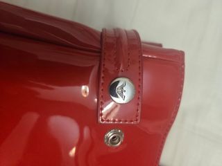 Bolso Armani Grande Plástico Rojo