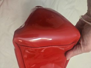 Bolso Armani Grande Plástico Rojo