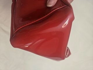 Bolso Armani Grande Plástico Rojo