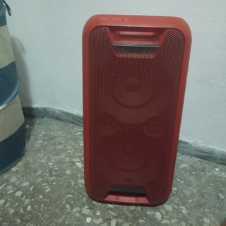 Altavoz Sony GTK-XB5 color rojo