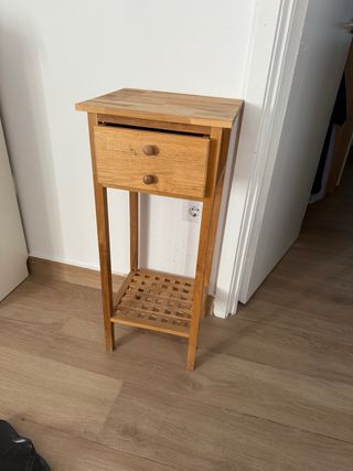 Mesilla alta de madera