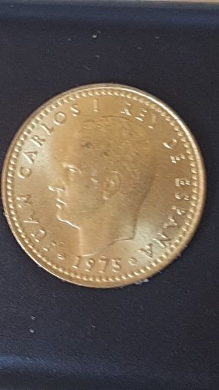 Moneda 1 Peseta Transición 1975