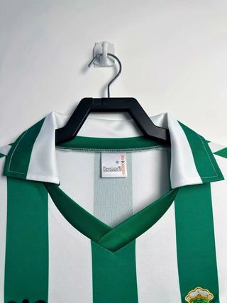 Camiseta Hummel Rayas Verdes y Blancas