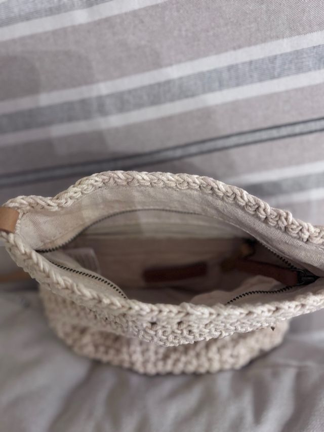 Bolso Biba Natural Beige Pequeño