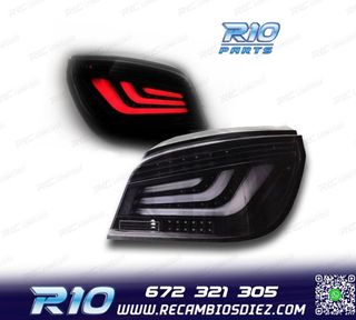 PILOTOS BMW E60 LCI 07-10 LIGHT BAR AHUMADO