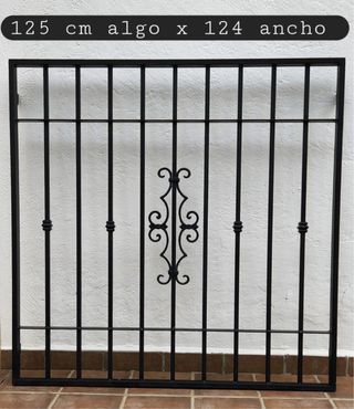 lote de 5 rejas de hierro