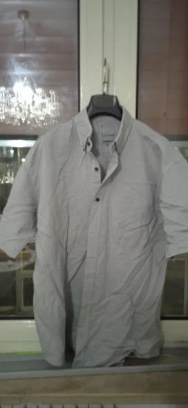 Camicia uomo sportiva elegante grigia