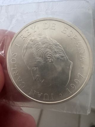 Lote 2 Monedas 2000 Pesetas Plata 1997