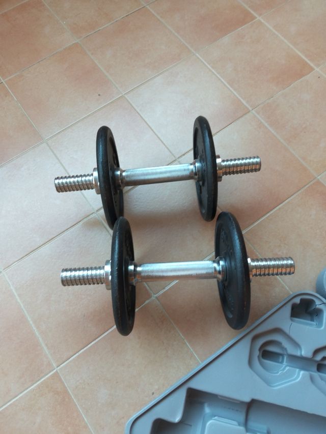 Mancuernas 12kg (par).
