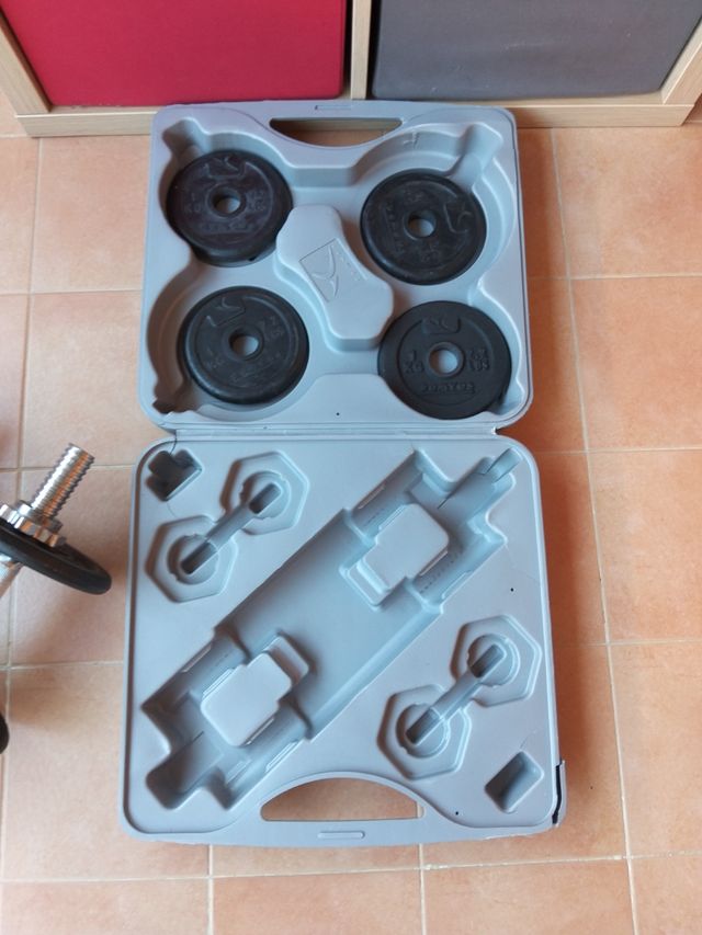 Mancuernas 12kg (par).