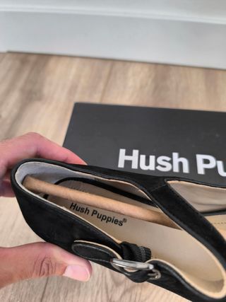 Zapatos planos Hush Puppies negros talla 37 nuevos