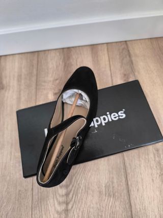 Zapatos planos Hush Puppies negros talla 37 nuevos