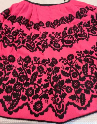 Traje completo tainera rojo/amarillo