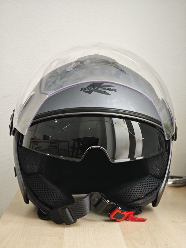 Casco Kappa L Grigio Nuovo