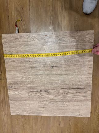 Mesa de centro madera y metal