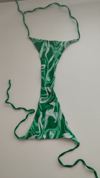 Braguita bikini brasileña verde