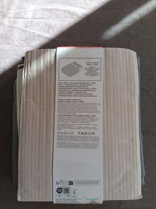 Juego de funda nórdica Primark Easy Care gris