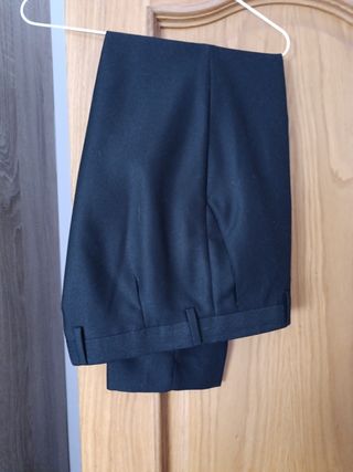 Pantalón de traje negro Macson