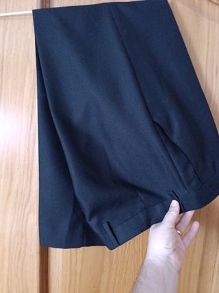 Pantalón de traje negro Macson
