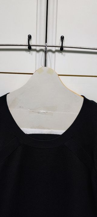 Maglioncino donna mezza manica nero taglia M