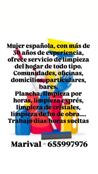 Limpieza y planchado a domicilio