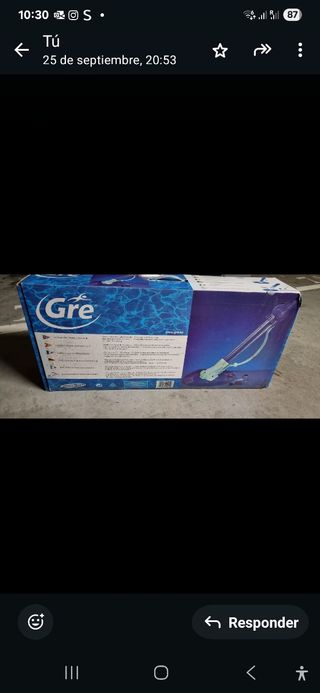 Limpiafonfos de aspiración de GRE. 