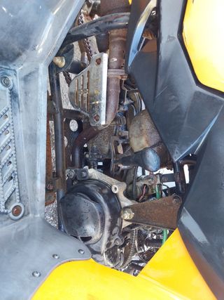 QUAD GOES 50cc naranja