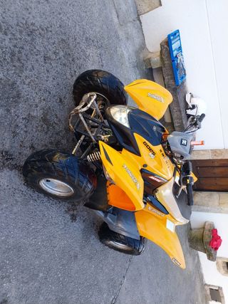 QUAD GOES 50cc naranja